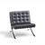 Mies Van Der Rohe for Knoll Mid Century Barcelona Chairs - Pair For Sale - Image 12 of 13