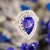 Metal Natural Tanzanite Diamond Ring 14k Gold 4.54 TCW GIA Certified For Sale - Image 7 of 12