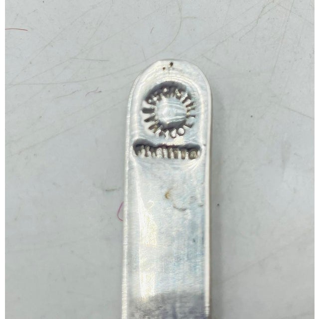 1960s Los Castillo Taxco Parrot Pitcher Tea Set Silver Plate Hardstone - 4pcs For Sale - Image 18 of 18