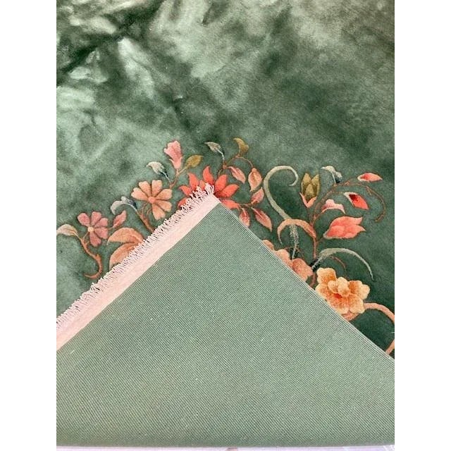 1930's Vintage Nicholas Chinese Rug For Sale - Image 9 of 11