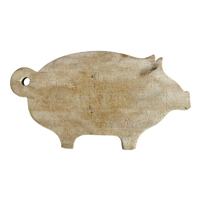 Little Pig Wood Cutting Board For Sale