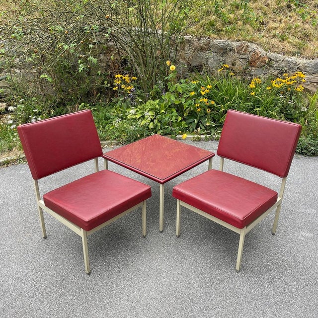 Chairs and Coffee Table by Anonima Castles from Castelli / Anonima Castelli, Italy, 1950s, Set of 3 For Sale - Image 15 of 15
