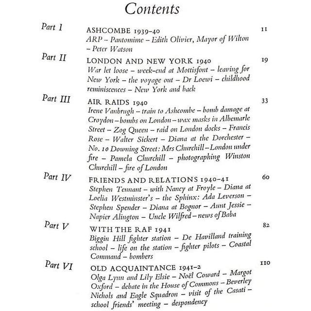 Traditional "Cecil Beaton's Diaries 1939-44 the Years Between" 1965 Beaton, Cecil For Sale - Image 3 of 12
