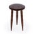 Transitional Fluornoy Wood Accent Table, Medium Brown For Sale - Image 3 of 7