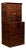 Antique Mahogany Yawman and Erbe 15 Drawer Modular File Cabinet c.1910 For Sale
