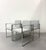 Metal MCM Palecek Chrome Upholstered Arm Chairs - Set of 4 For Sale - Image 7 of 8