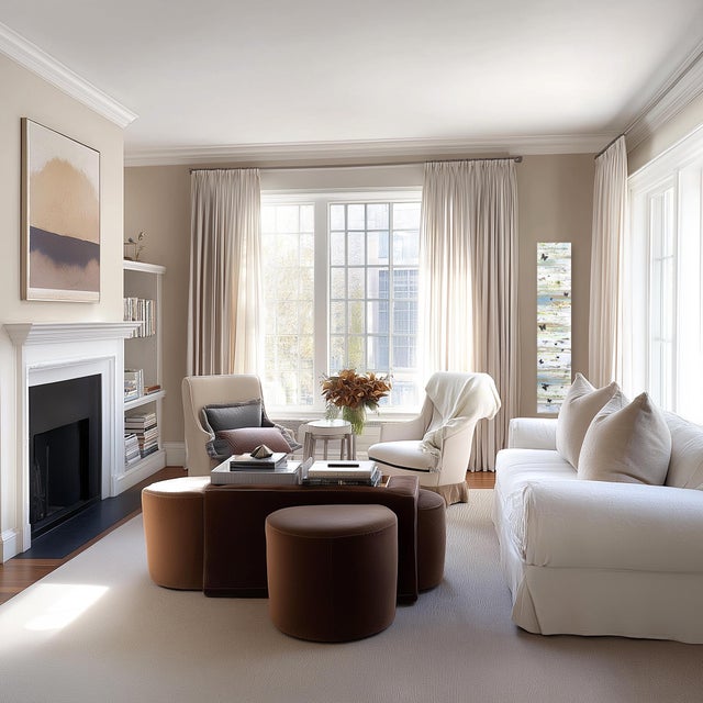 Gray Sweet Butterflies - Abstract Skinny Tall Textural Mixed Media Painting on Canvas Original Artwork by Amber Goldhammer For Sale - Image 8 of 9