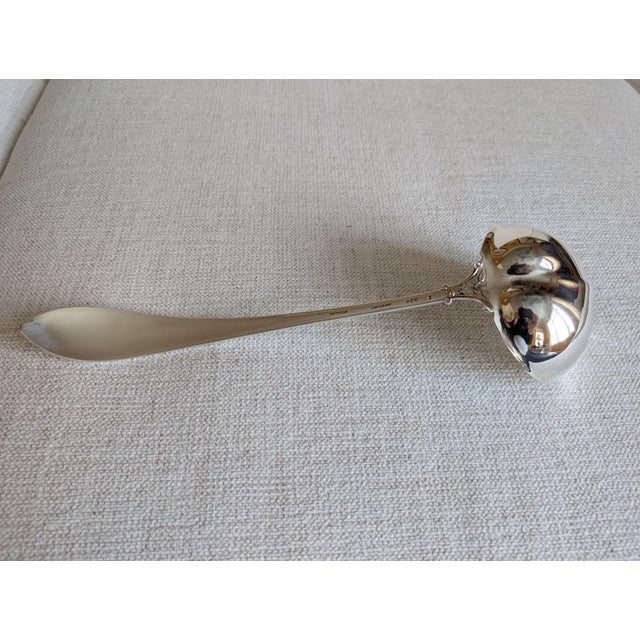 Gorham "Palm" Sterling Silver Soup Ladle, 1897 For Sale - Image 10 of 17