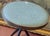 Pair of Mid-Century Italian Design Green Ciré Material Round Stools The stools feature three legs made of metal and brass....