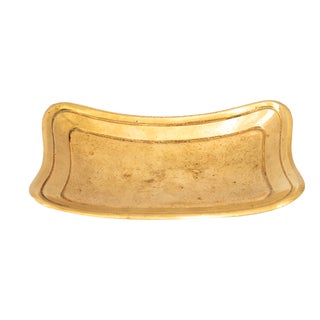 Vintage Art Deco Brass Ashtray, 1920s For Sale