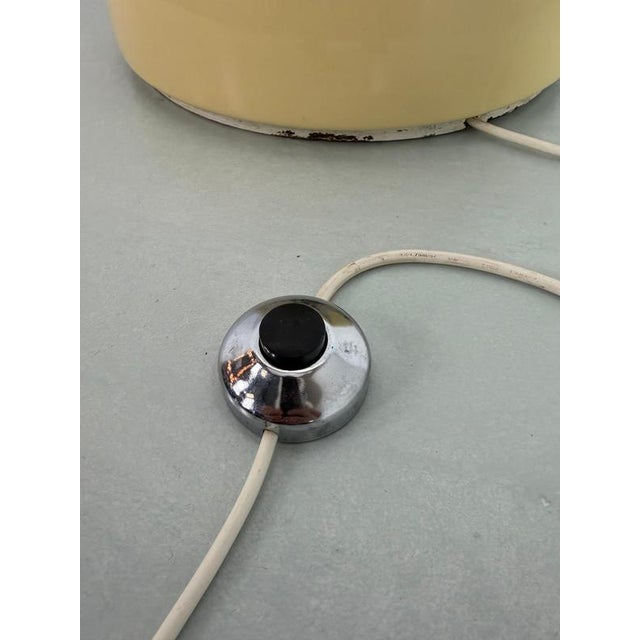 White Focus Arc Lamp by Fabio Lenci for Guzzini, 1960s For Sale - Image 8 of 18