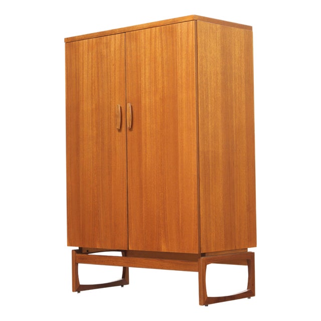 Mid Century G-Plan Quadrille Teak Cabinet / Armoire For Sale