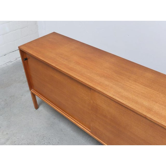 Wood Walnut Abstracta Sideboard by Jos De Mey for Van Den Berghe-Pauvers, 1960s For Sale - Image 7 of 17