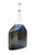 A "Blue Satellite" art glass bottle designed by acclaimed Swedish artist Bertil Vallien for Kosta Boda. Signed and...