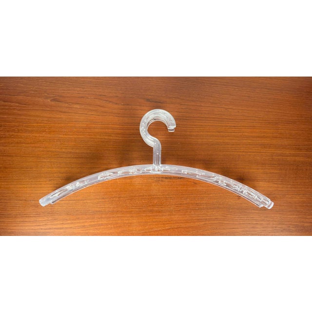 Postmodern Postmodern Acrylic Coat Hangers, 1980s, Set of 4 For Sale - Image 3 of 17