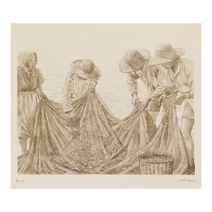 Willy Seiler Haul Japanese Etching
