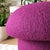Purple Mushroom Ottoman in Plum Wool For Sale - Image 8 of 11