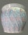 Mid 20th Century Vintage Asian Floral Large Fish Bowl Jardinière Planter Painted Pastel Colors For Sale - Image 5 of 8