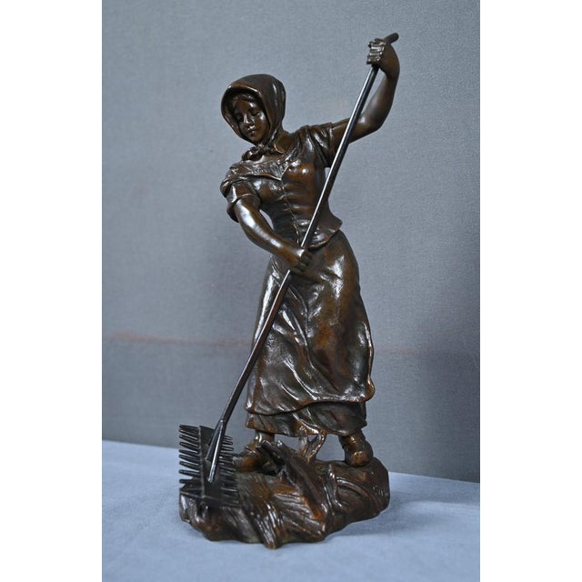 Grisard, The Haymaker, 1930, Bronze For Sale - Image 10 of 18