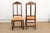 Brown Pair of Spanish Colonial Carved Chairs For Sale - Image 8 of 11