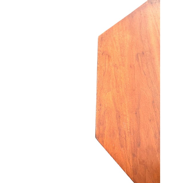 Mid 20th Century Walter Wabash Probber Style Octagonal Center Table For Sale - Image 9 of 17