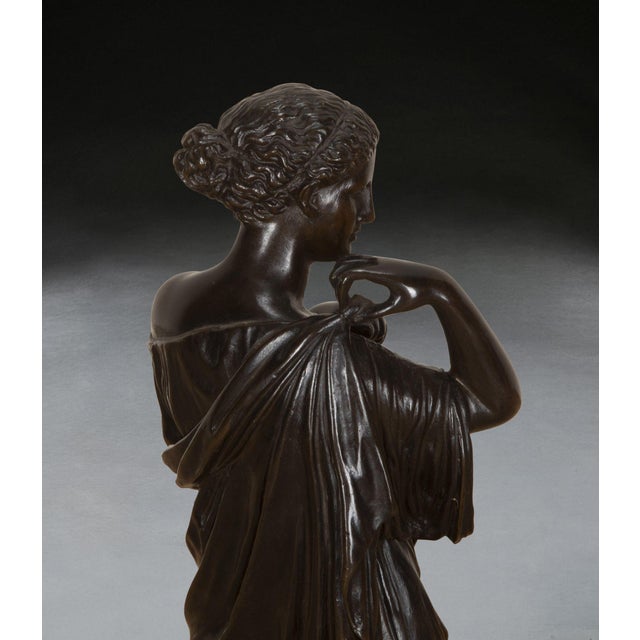Grand Tour, Diane de Gabies, 1830s, Bronze For Sale - Image 9 of 11