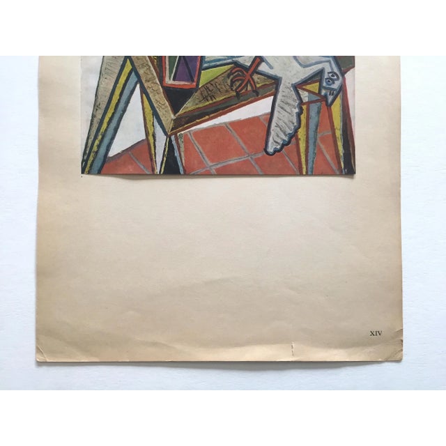 Printmaking Materials Pablo Picasso Vintage 1943 Limited Edition French Lithograph Print " Nature Morte " 1942 For Sale - Image 7 of 11