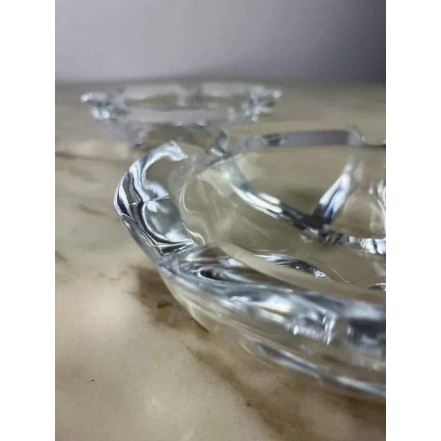 Vintage Glass Ashtrays, Italy, 1980s, Set of 2 For Sale - Image 6 of 9