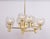 Gold Large Vintage Brass Chandelier, Germany, 1960s For Sale - Image 8 of 13