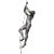 Large-Scale Rope Climbing Man by Phillips Collection, Installation For Sale