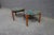 Jack Larsen Style Tripod & Paisley Footstool/Pair For Sale - Image 4 of 9