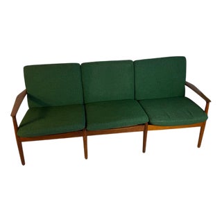 Vintage Danish 3-Seater Sofa by Svend Aage Eriksen for Glostrup Møbelfabrik, 1960s For Sale