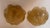 1980s Mid-Century Modern Golden Murano Glass Floral Flush Lamps - a Pair For Sale In New York - Image 6 of 16