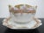 Sweet and lovely Haviland France Limoges open gravy boat with attached underplate. White porcelain with pink and yellow...