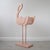 Pink Vintage Artist Studio Handmade Wood Flamingo Planter For Sale - Image 8 of 16