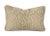 Large Zebra Print Chenille in Fawn With Self-Welt Lumbar Pillow Cover For Sale In Portland, OR - Image 6 of 6