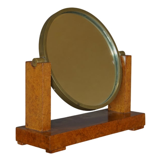 Art Deco Vanity Mirror by Émile-Jacques Ruhlmann, France, 1920s For Sale