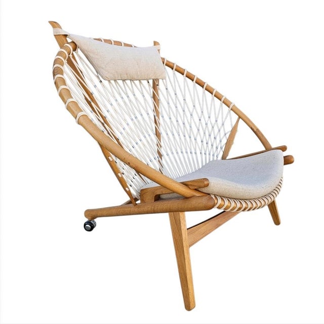 Outdoor Mayan Sunset Rope Chair For Sale - Image 12 of 18