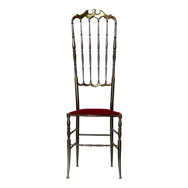 Vintage Brass Chair, 1950s For Sale