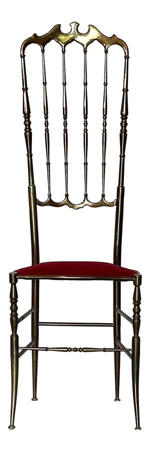 Vintage Brass Chair, 1950s