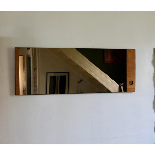 Large Smoked Mirror with Asymmetrical Frame, 1970s For Sale - Image 10 of 16
