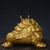 Late 20th Century Gilt Bronze Figure of a Toad (Jin Chan) For Sale In Los Angeles - Image 6 of 9