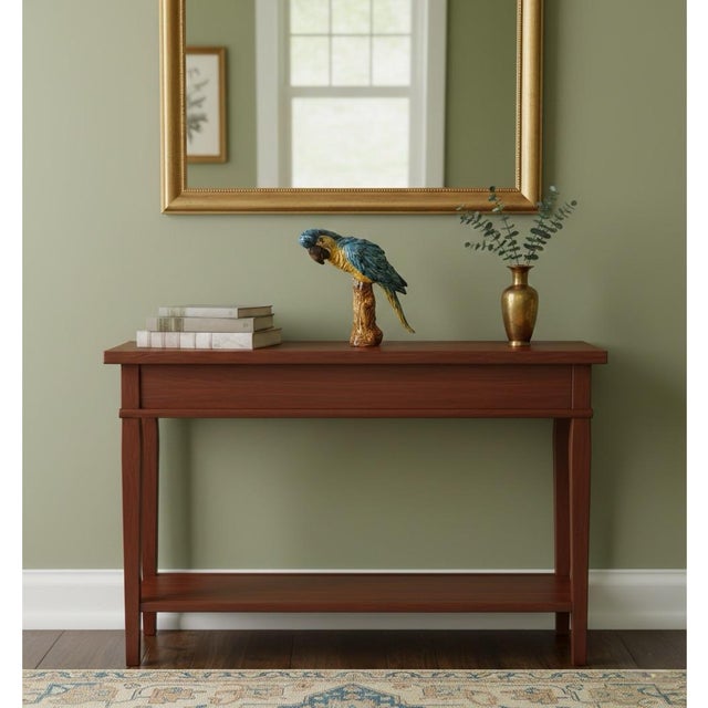 Blue Stunning Vintage Italian Maiolica Parrot on Perch Sculptur For Sale - Image 8 of 8