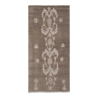 Vintage Turkish Karapinar Runner Rug With Pastel Color For Sale