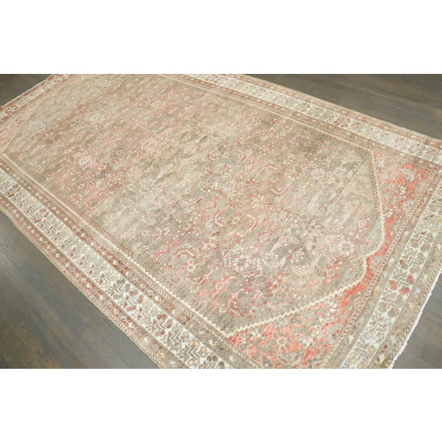 Persian Persian Malayer Antique Rug no. j5329 For Sale - Image 3 of 7