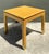 Goldenrod Vintage Wrapped Grasscloth Game Table For Sale - Image 8 of 12