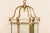 Late 20th Century American-Made Neoclassical Style Brass Lantern For Sale - Image 9 of 9