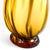 Murano Vintage Murano Amber Swirl Art Glass Bud Vase, 1980s Italian Hand Blown (6" Height) For Sale - Image 4 of 15