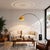 Constructed with a Black Nickel steel body and a Black Marble base, the Iconic Arc Lamp is a Mid-Century Modern...