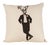 Reindeer in Tuxedo Pillow For Sale